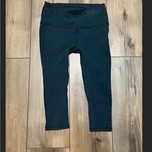 Lululemon Athletica Dark Teal Leggings